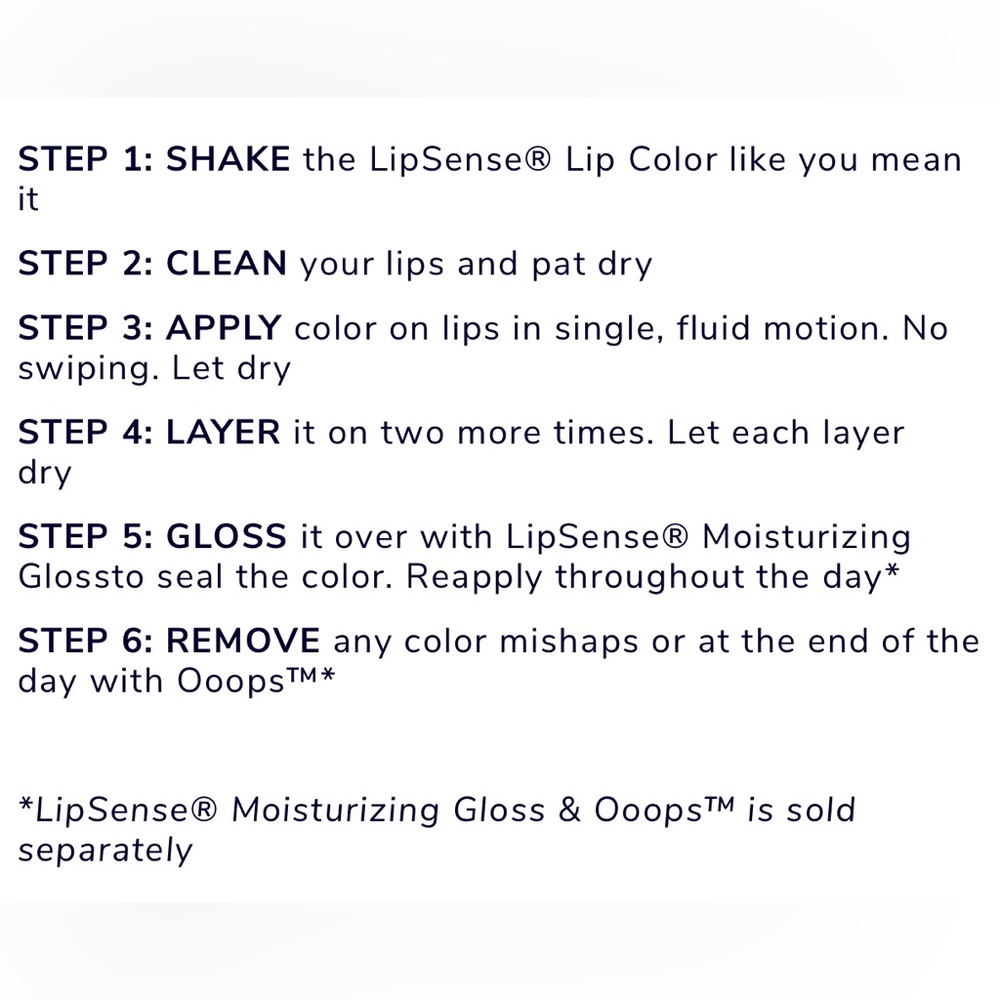 Lipsense Liquid Lip Color - CHOOSE YOUR SHADE / FINISH💖 - Picture 14 of 14